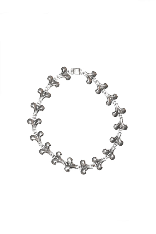 MODERNIST LINK NECKLACE (STERLING SILVER)