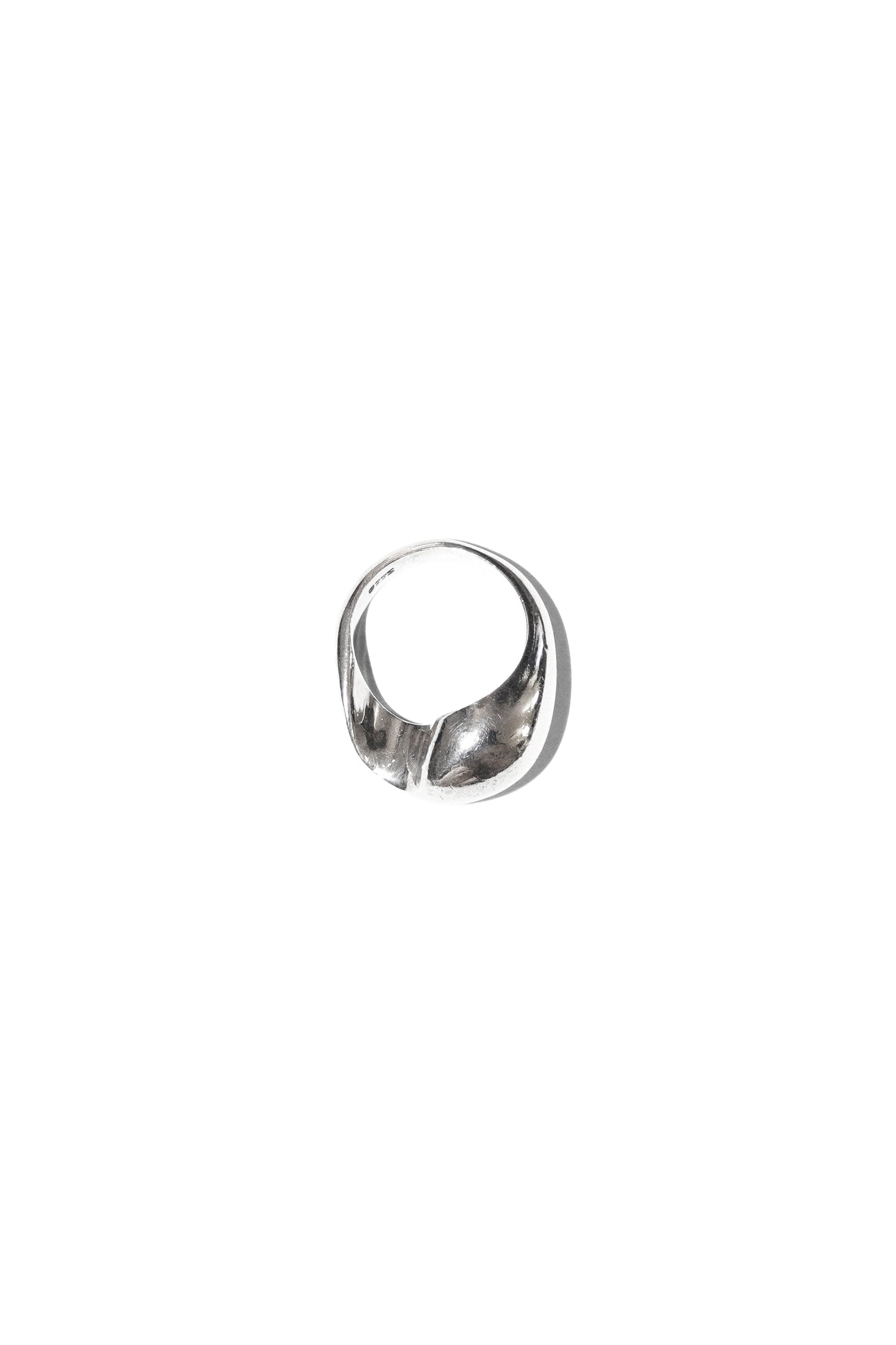 CONCAVE RING (STERLING SILVER)