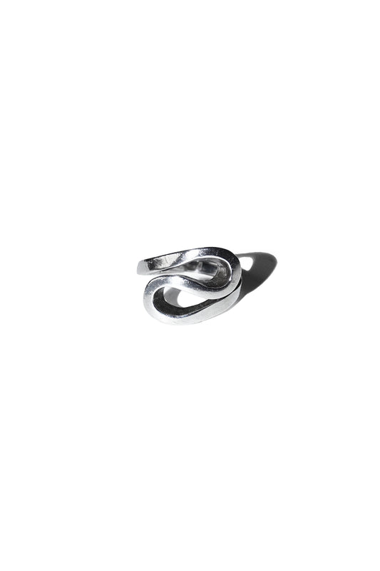 SWIRL RING (STERLING SILVER)